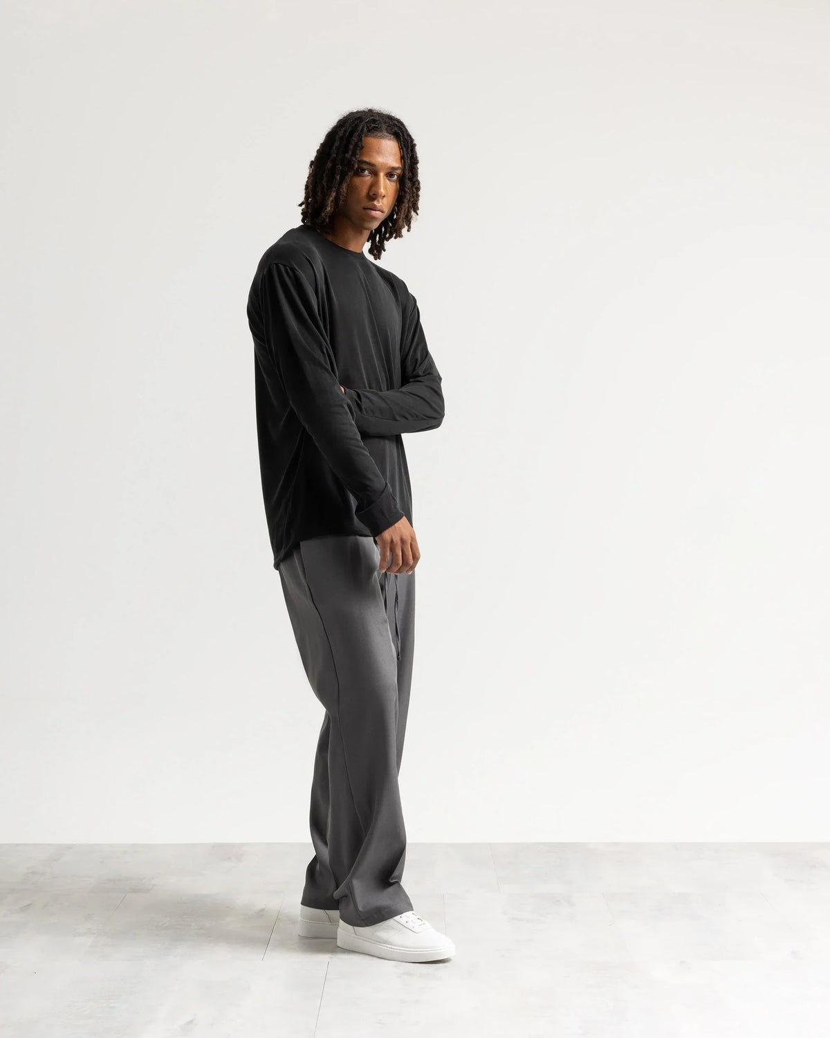 T-shirt costina manica lunga Eternal Atelier