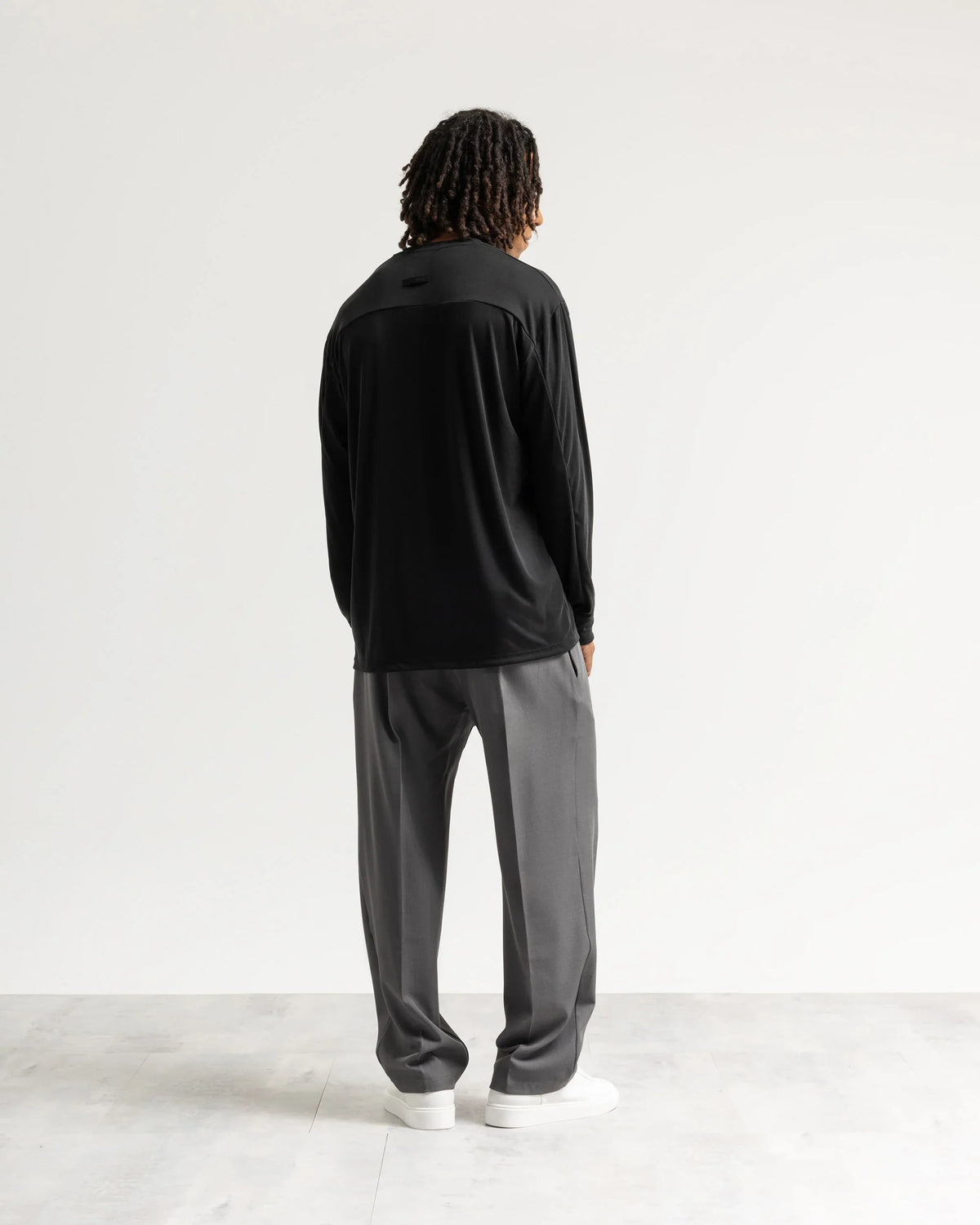 Pantalaccio fondo ampio tessuto classico Eternal Atelier