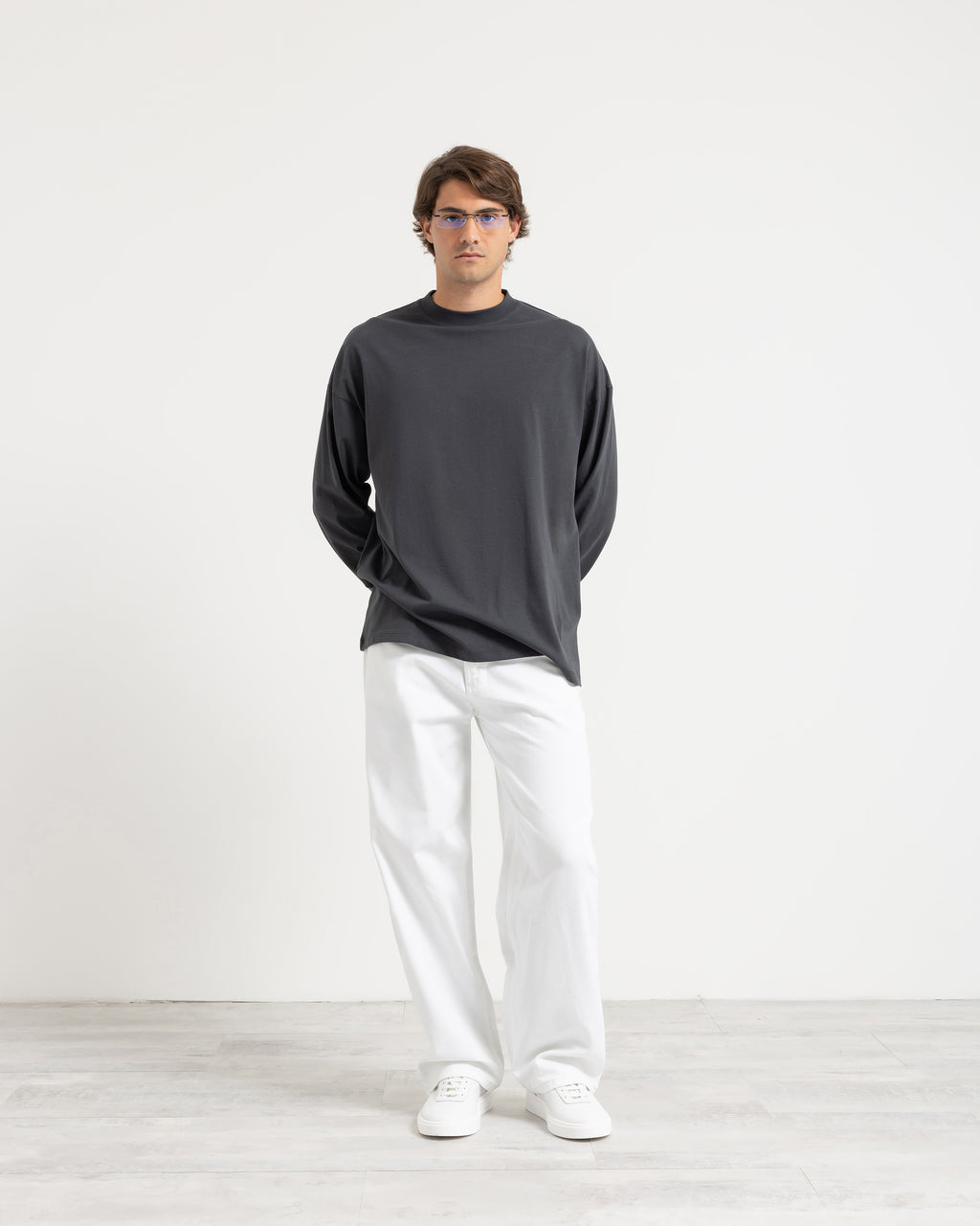 T-shirt longsleeve con polsino oversize Eternal