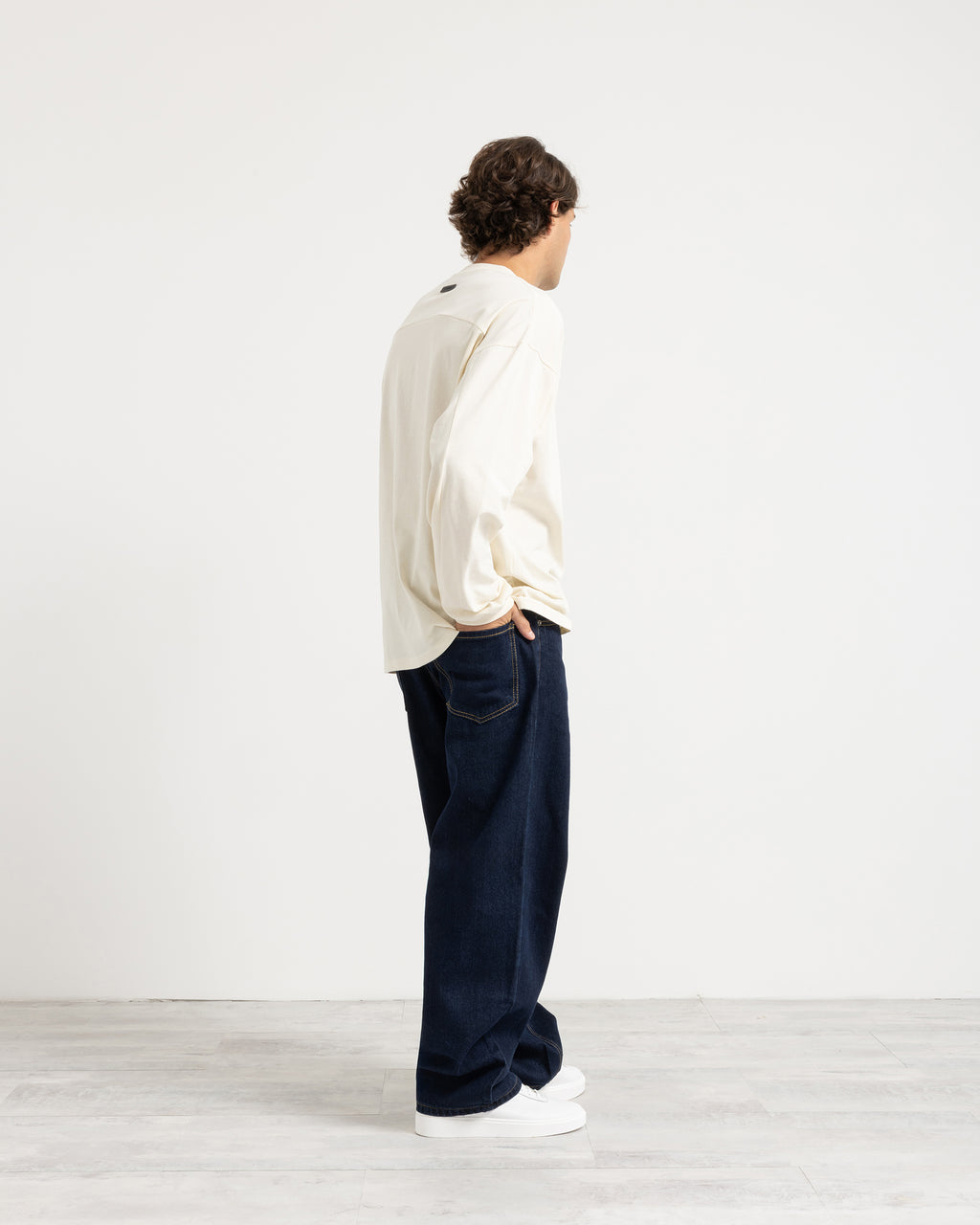 T-shirt longsleeve con polsino oversize Eternal