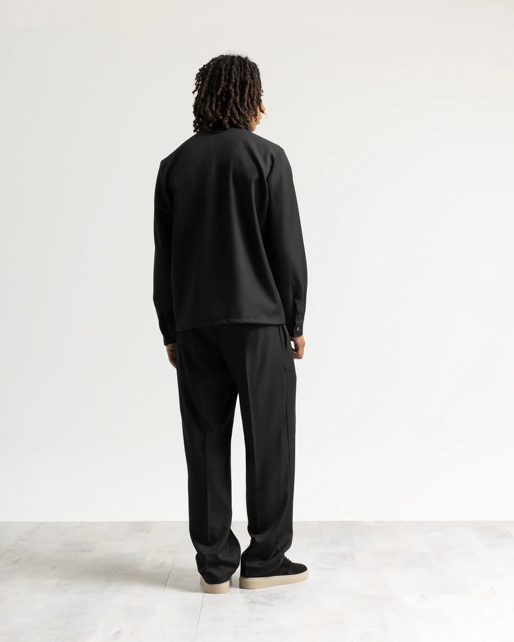 Pantalaccio fondo ampio tessuto classico Eternal Atelier