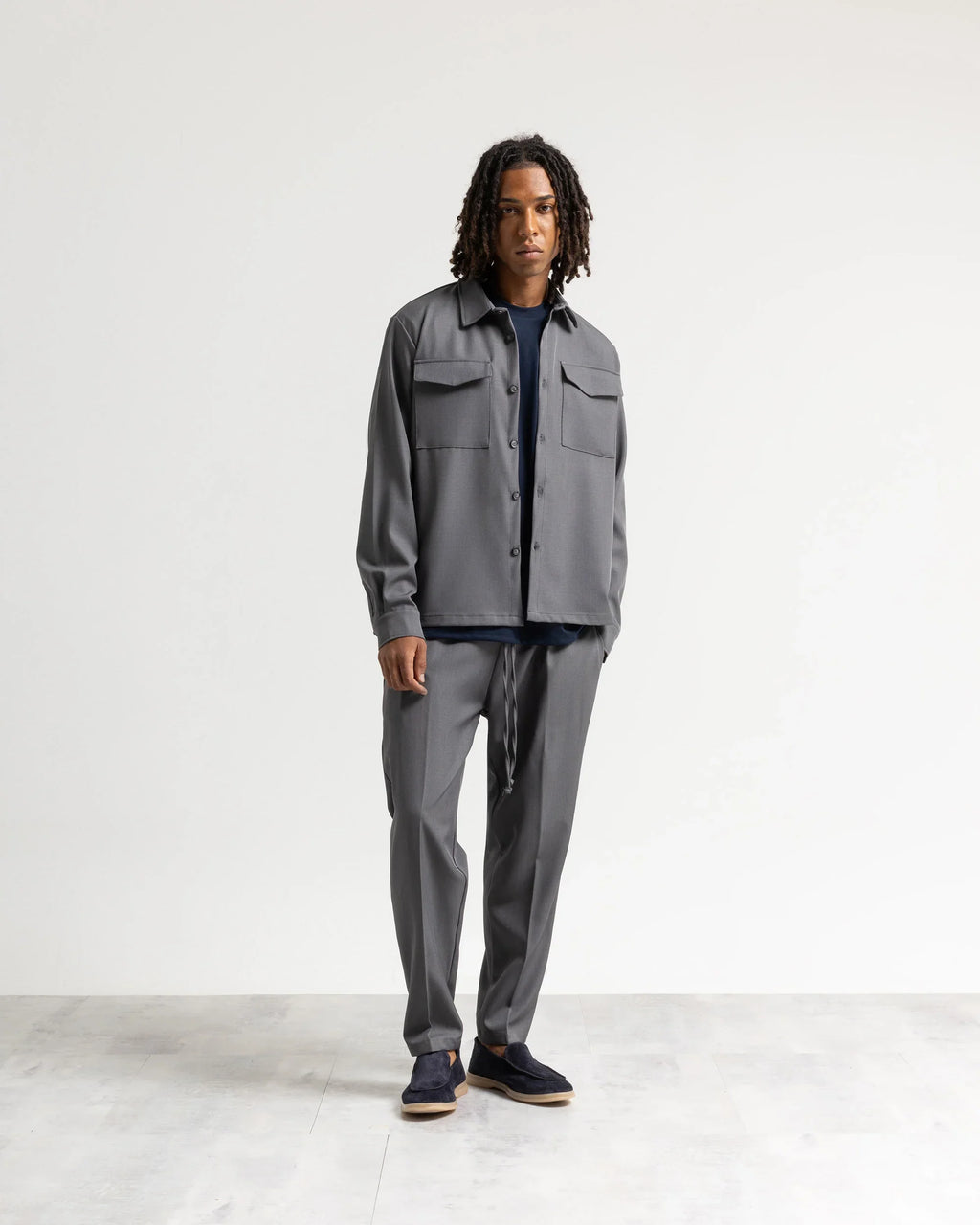 Pantalaccio regular tessuto classico Eternal Atelier
