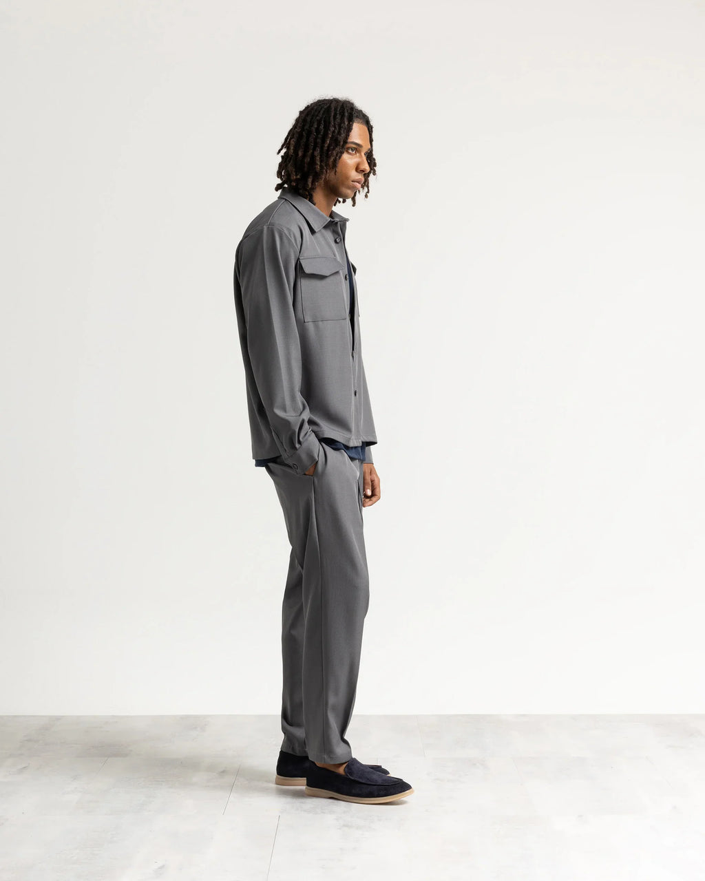 Pantalaccio regular tessuto classico Eternal Atelier