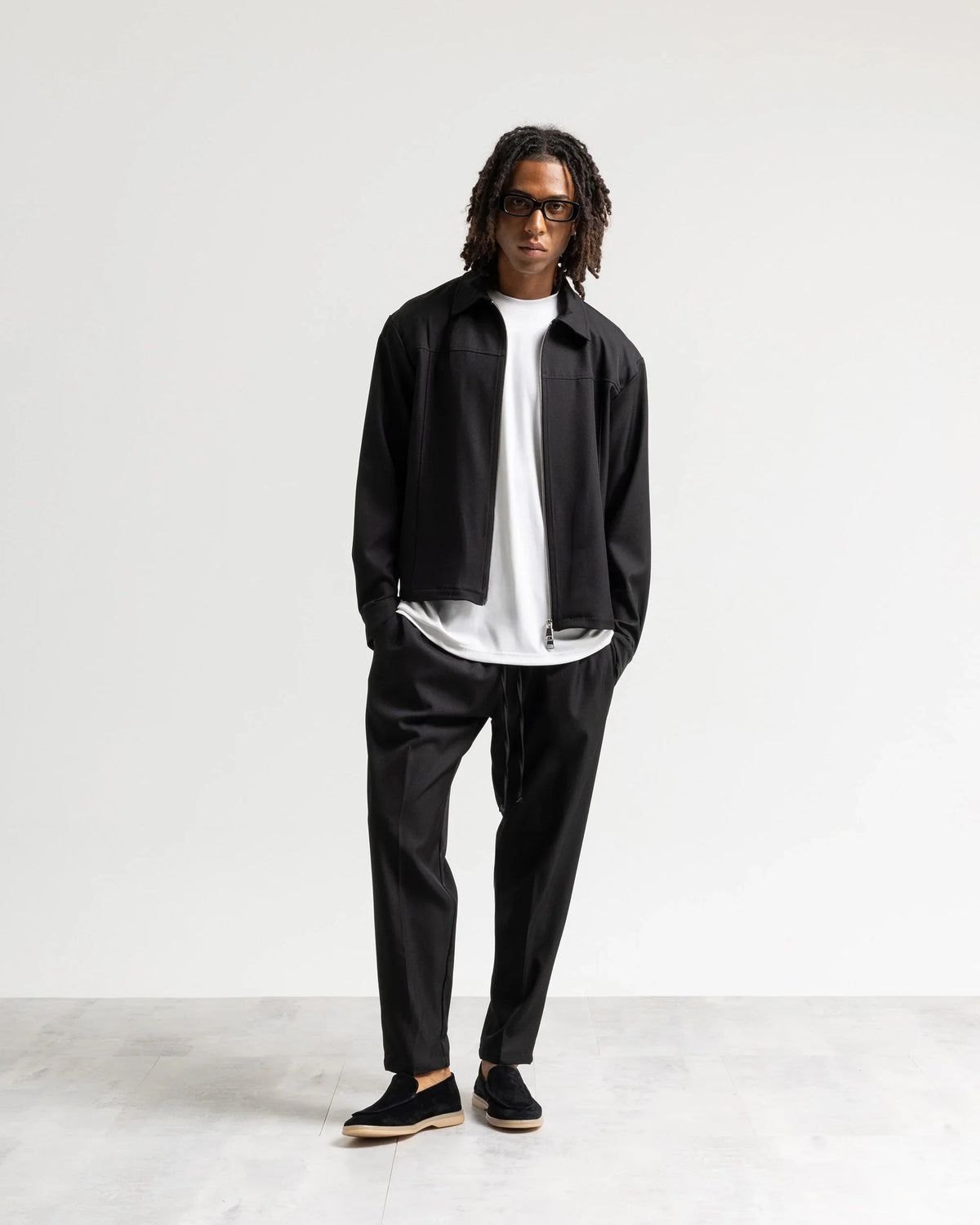 Pantalaccio regular tessuto classico Eternal Atelier