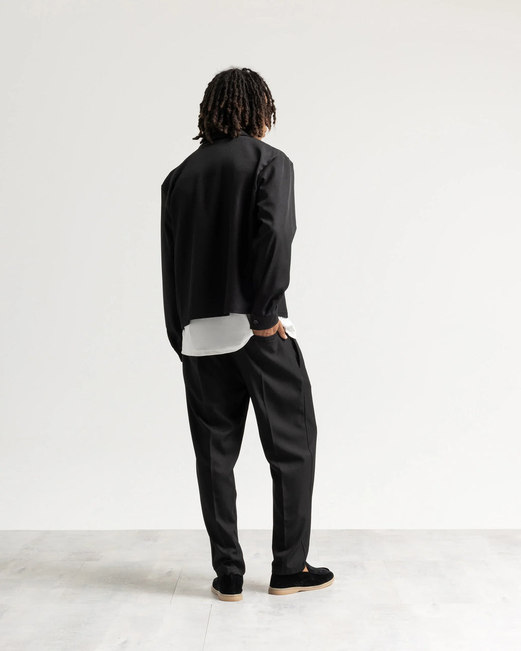 Pantalaccio regular tessuto classico Eternal Atelier