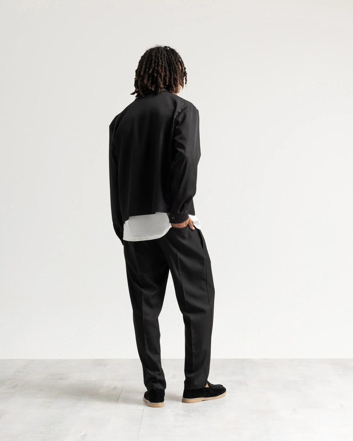 Pantalaccio regular tessuto classico Eternal Atelier