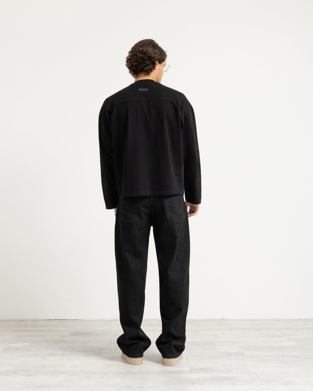 T-shirt longsleeve con tagli