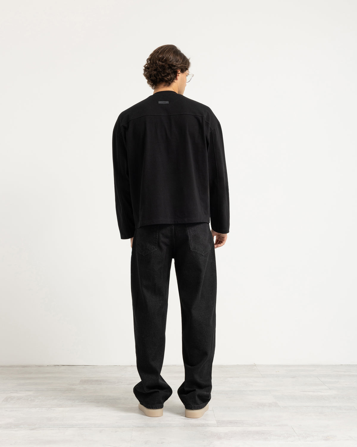 T-shirt longsleeve con tagli