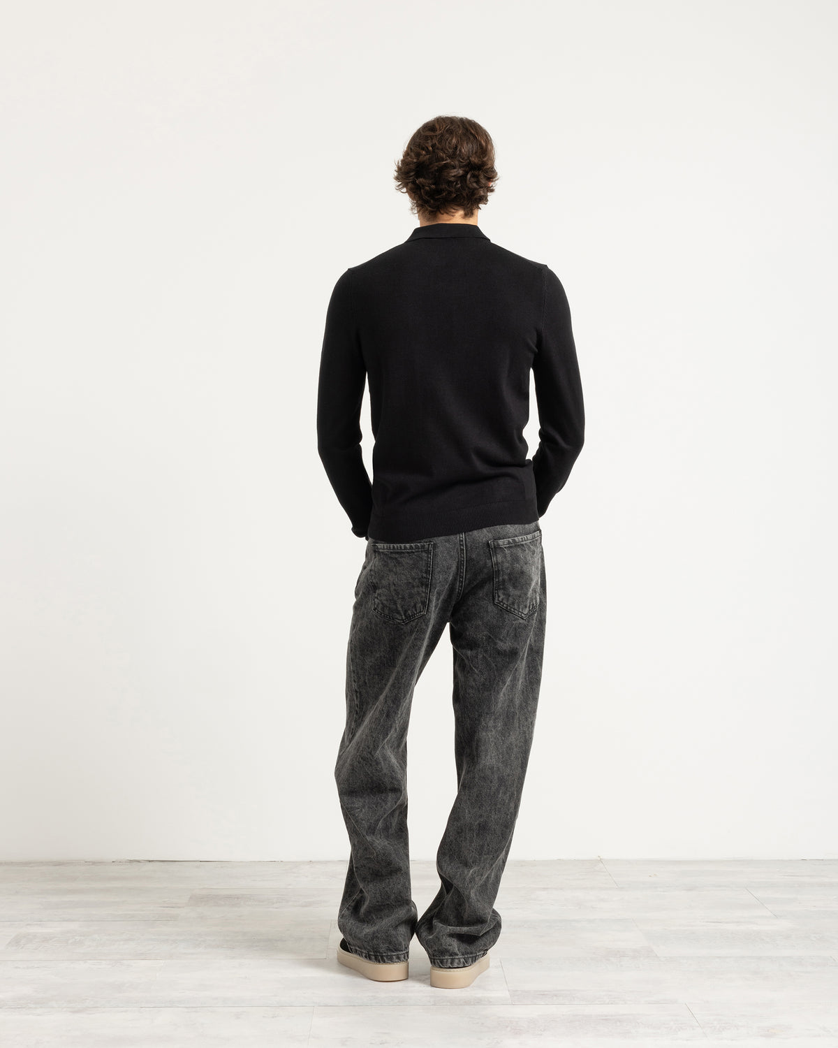 Polo in maglia manica lunga Eternal Atelier