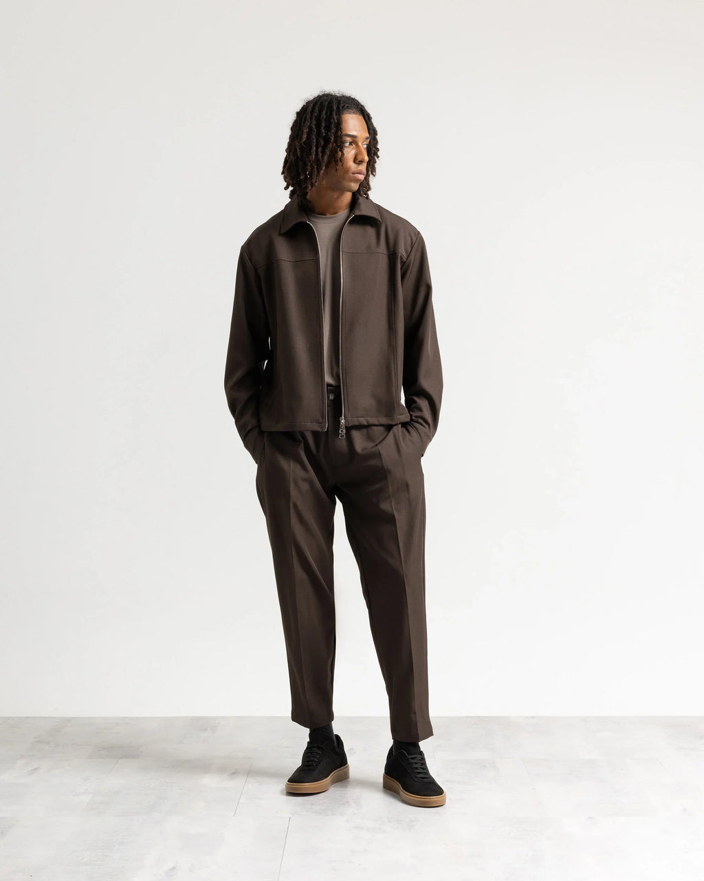 Pantalone regular tessuto classico Eternal Atelier