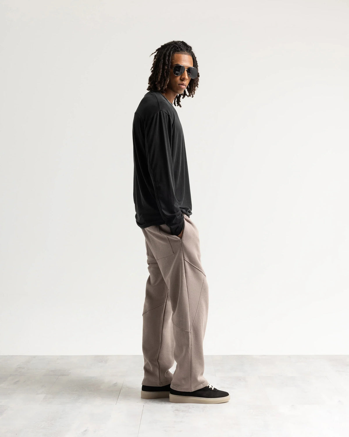 Pantalone tuta fondo ampio Eternal